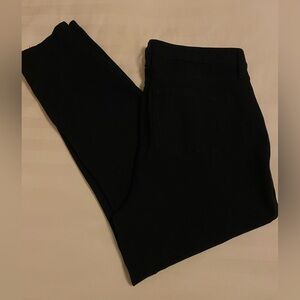 Talbots High Rise Casual Jeggings Ankle Black Pants size 4 Excellent Condition